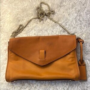 Gryson Tan Leather Crossbody Bag